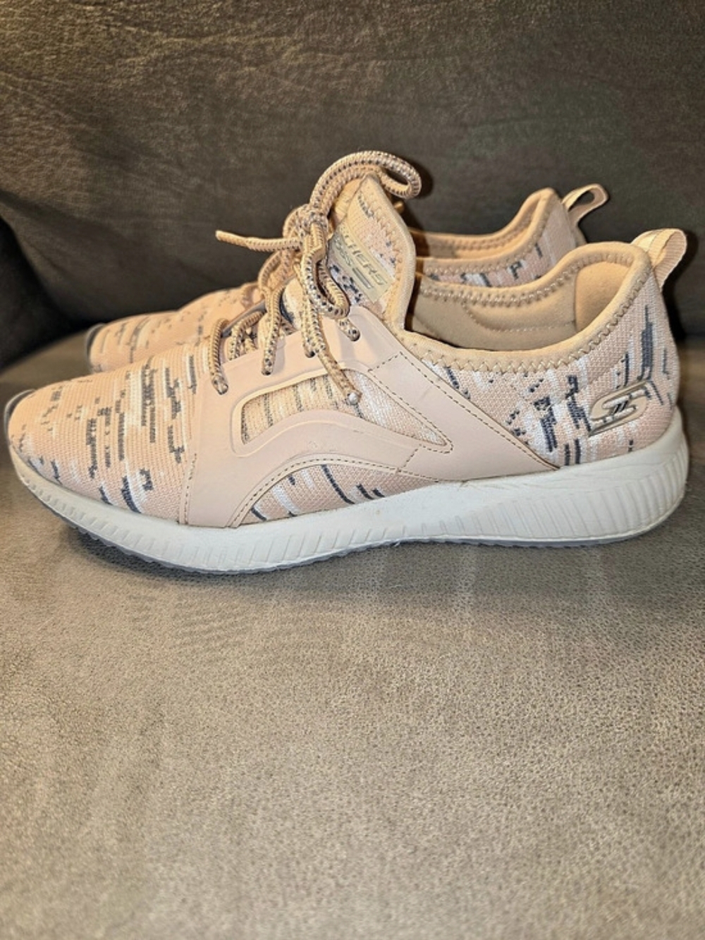 Skechers D'Lites Fresh Start Women's Abstract Sneakers Pink & Blue US 7